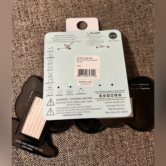 Hello Kitty 2-pack Luggage tags - Picture 2 of 4